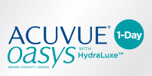 Discover more about the latest innovation from ACUVUE® OASYS
#1 Selling Contact Lens Brand in the World1
